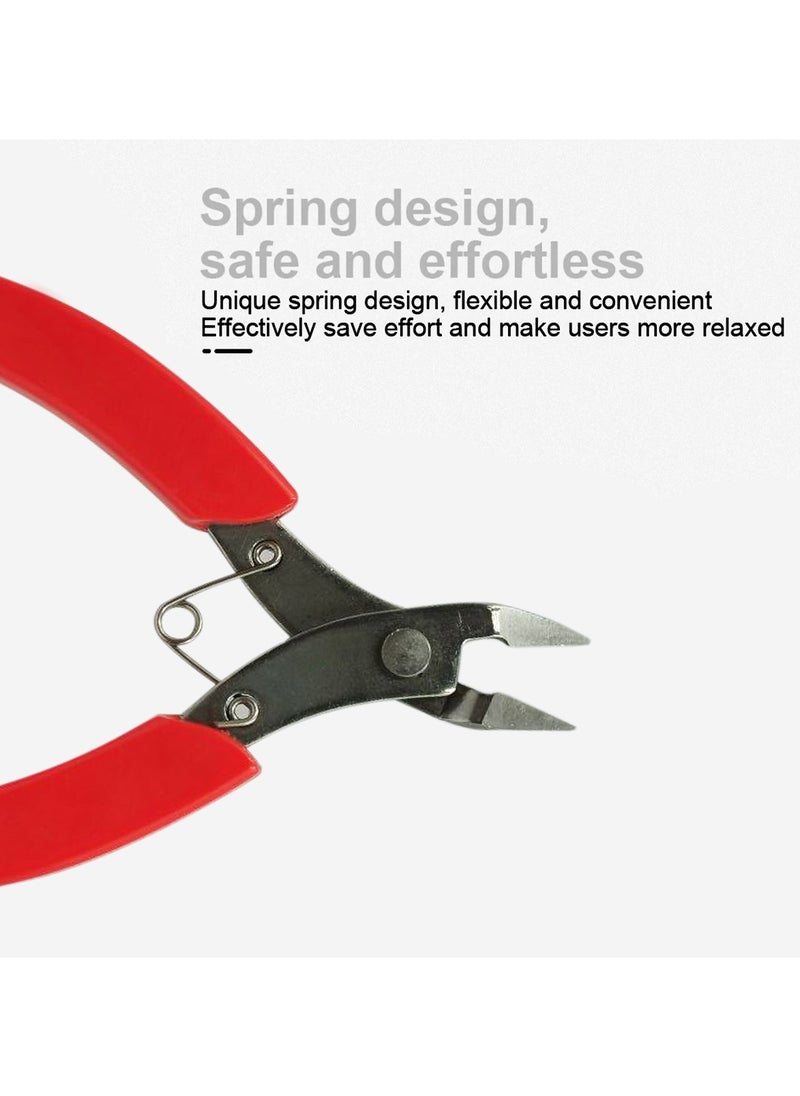 Agc - AGC Pliers Cable Side Cutting Nippers Wire Cable Cutter Flush Cutter Mini Electronic Pliers Diagonal Cutting - Image 1