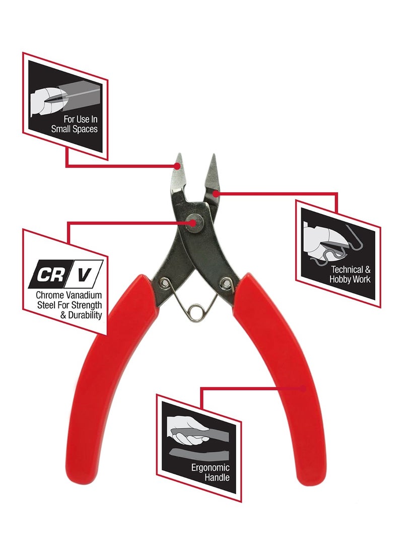 Agc - AGC Pliers Cable Side Cutting Nippers Wire Cable Cutter Flush Cutter Mini Electronic Pliers Diagonal Cutting - Image 1