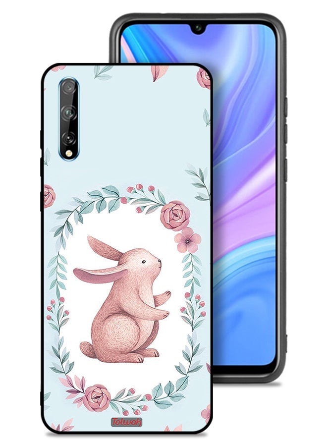 Tolwak Huawei Y8p Protective Case Cover Rabbit - Image 1