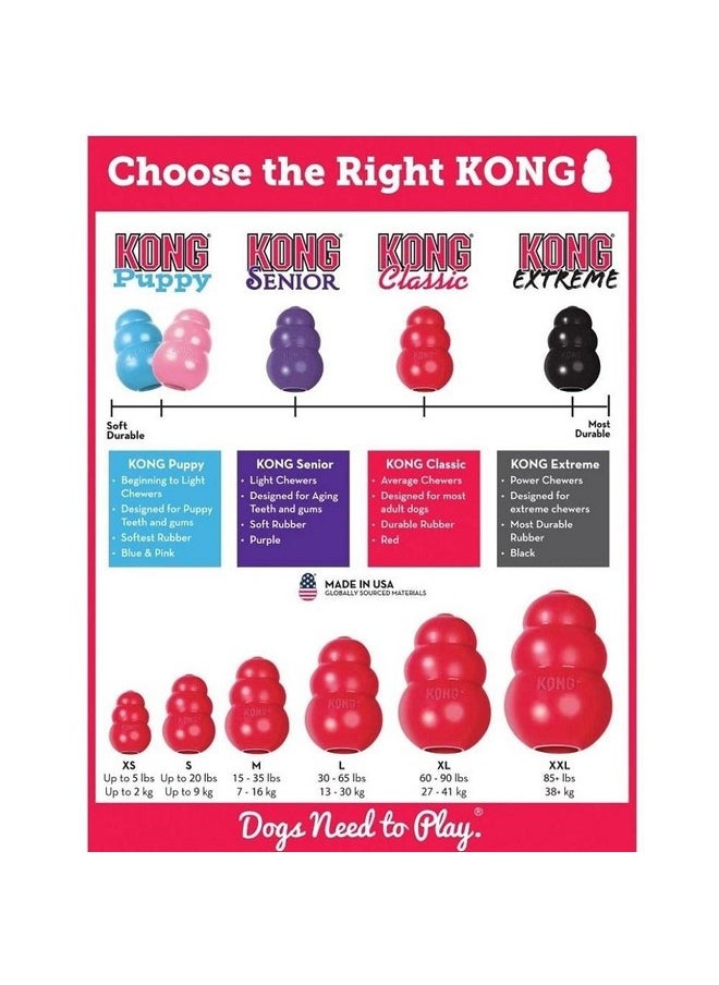 Kong KONG Classic Dog Toy, Red, X-Large  - Image 3