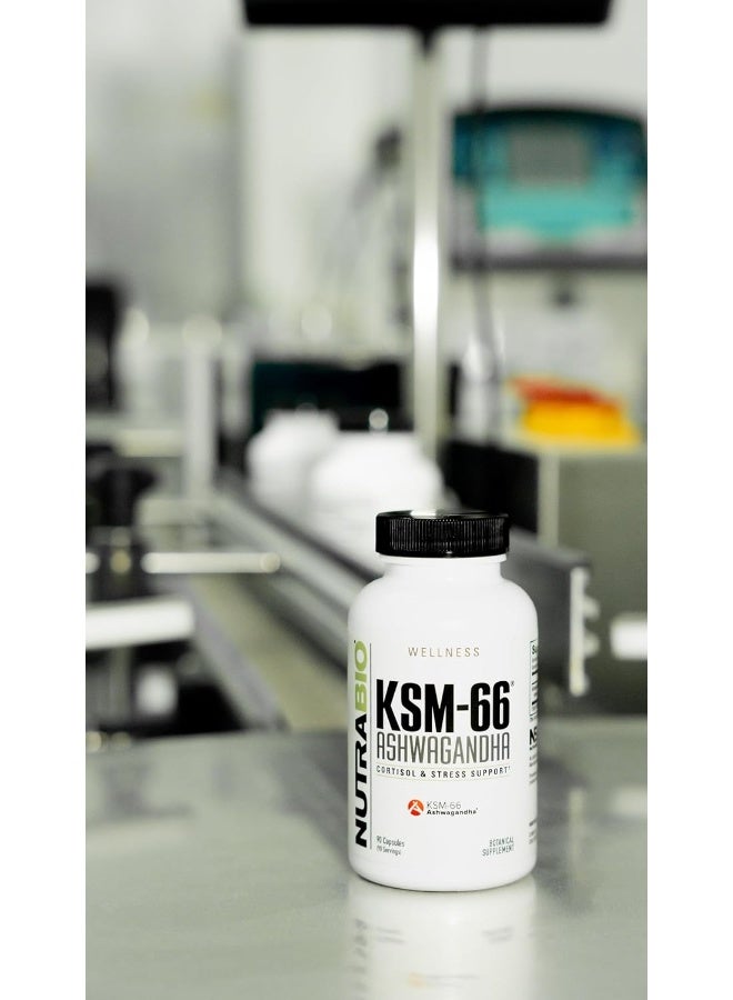 NutraBio Labs Ashwagandha Ksm-66, 600Mg, 90 V-Caps - Image 3