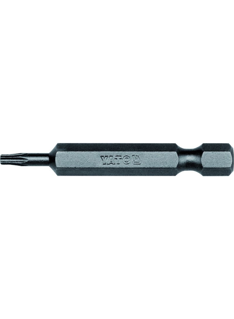 YATO Screwdriver Bit 1/4"x50mm Torx T8 (2pcs/set) YT-7853
