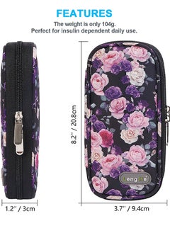 Leng Ke Portable Insulin Cooler Travel Case Diabetic Cooler Bag Insulin Cooling Bag for Insulin Pen and Insulin Medicine  - Image 3