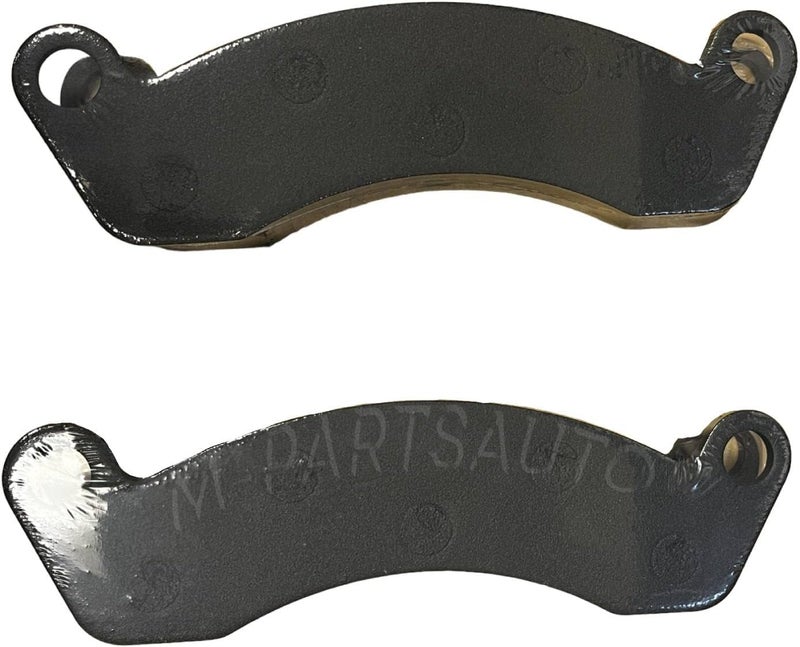 M-Parts Brake Pad Kit for Dexter Axle 10K-12K, Semi-Metallic with Hardware - Image 4
