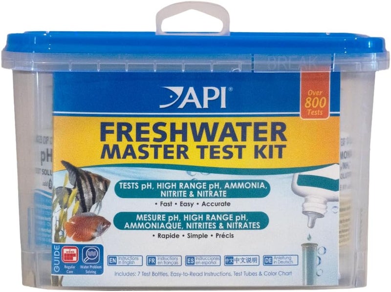 API Freshwater Aquarium Master Test Kit, 800 Count, Multicolor - Image 1