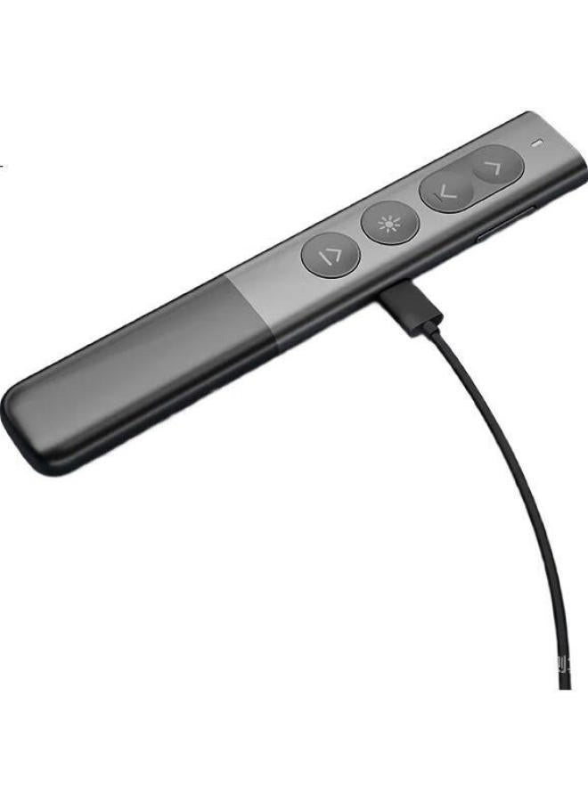 Deli Laser Pointer Ppt Page Turner, Digital And Physical Dual Laser Led Lcd Screen, Seewo Whiteboard Honghe, Magnifying Highlighter, Teacher'S Presentation Pen, Red Light Ma92 - Image 1