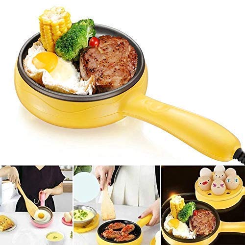 Mishrit Mishrit 2 in 1 Electric Egg Boiling Steamer Egg Frying Pan Egg Boiler Electric Automatic off with Egg Boiler Machine NonStick Electric Egg Frying Pan  - Image 4