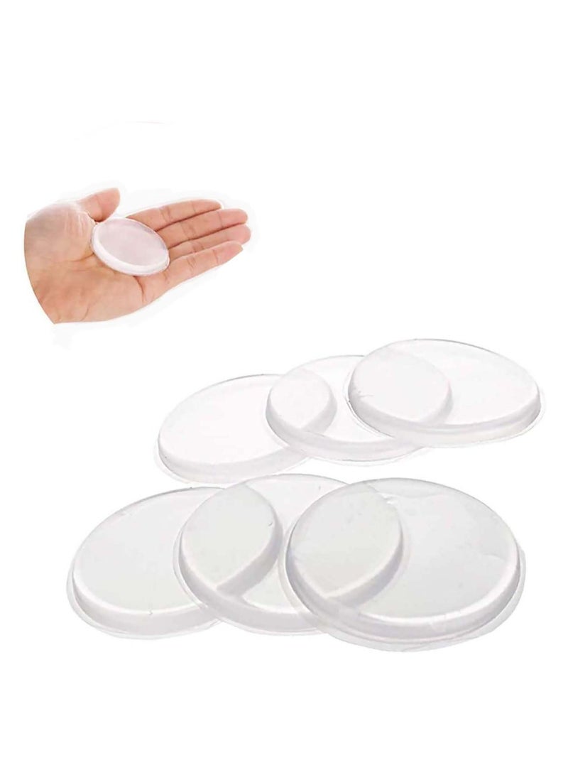 Door Knob Wall Protector, Quiet Wall Protector for Door Handle, Rubber Door Stopper, Guard Door Bumper Wall Protector Silencer, Olefu for Doorknobs, Headboard, Refrigerator Door, Cabinets(12 Pack) - Image 1