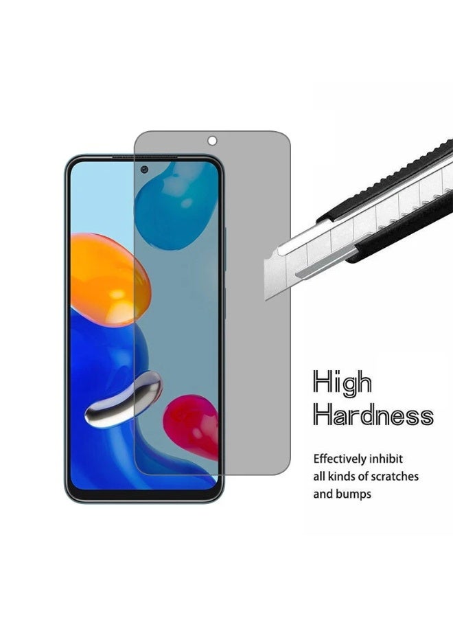 واقي شاشة من الزجاج المقوى مكون من قطعتين + 3 واقيات لعدسات الكاميرا لهاتف Redmi Note 11 Pro - Image 1