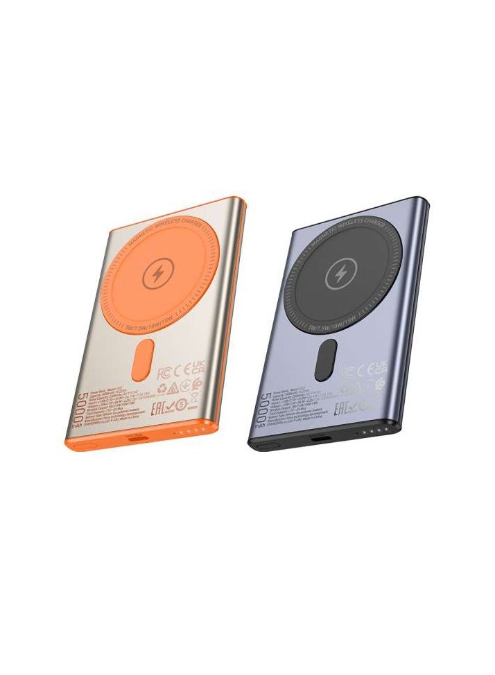 hoco Q32 Bird PD20W wireless magnetic power bank(5000mAh) 「Non-restrictive」 - Image 5