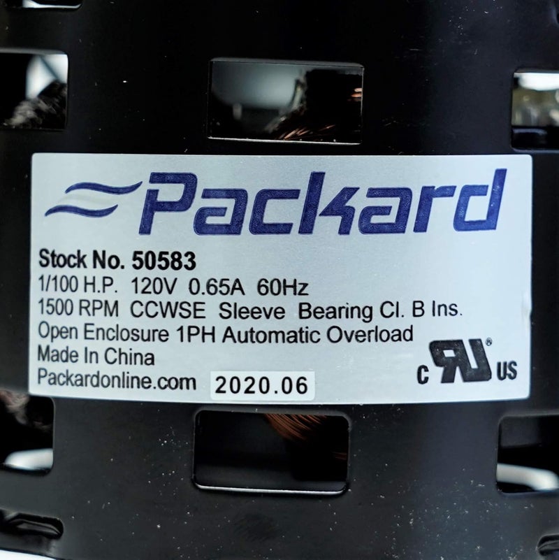 Packard 50583 Bathroom Exhaust Vent Fan Motor Replacement for Broan Nutone 97008583 - Image 4