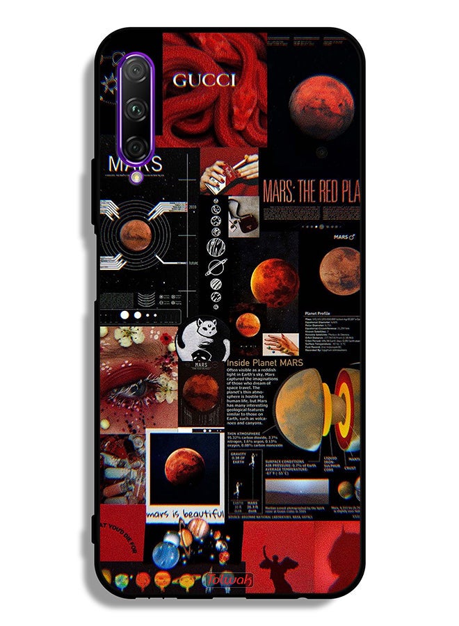 Tolwak Huawei Y9s Protective Case Cover Mars Art - Image 2