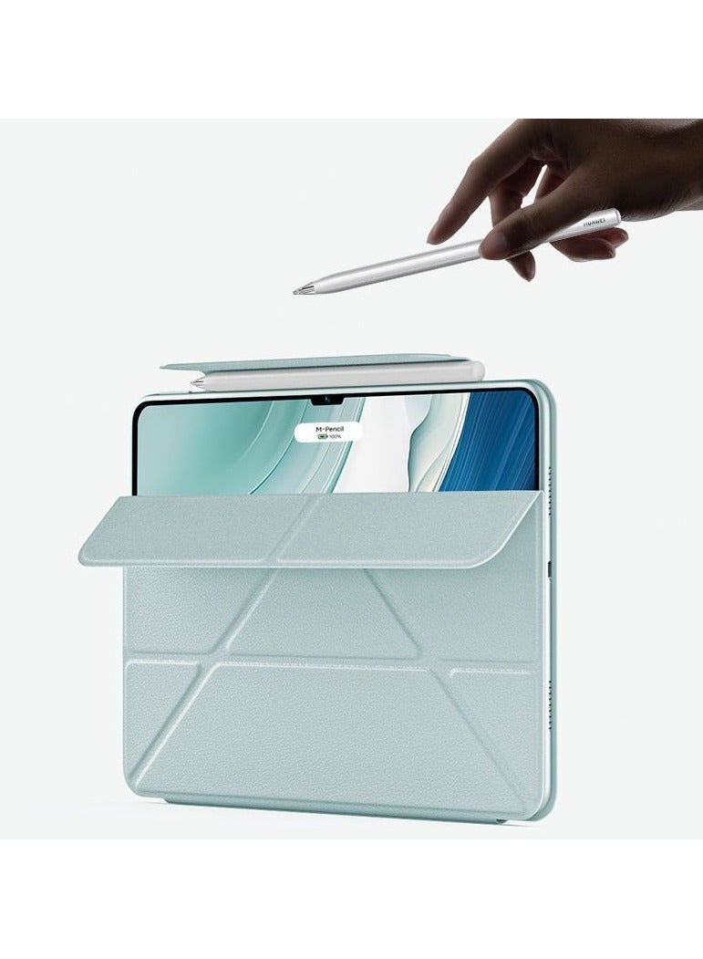 عام حافظة متوافقة مع Huawei MatePad Pro 13.2-inch 2023، غلاف ذكي مغناطيسي رقيق مع توازن ثقلي، يدعم شحن القلم ويتميز بميزة الإيقاف/التشغيل التلقائي - Image 2