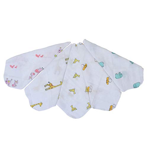 Billy Bum Organic Cotton Muslin Reusable Extra Soft Washcloth for Babies Organic Combo - Pack of 10 - Image 4