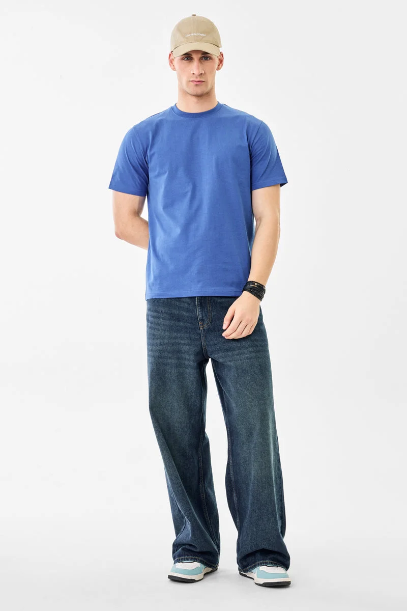 SNITCH 100% Cotton Crew Neck Core Lab T-Shirt