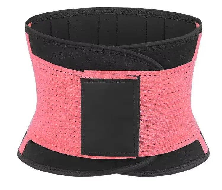 Bluejw Women Men Fitness Slimming Tummy Control Waist Trimmer - Sweet Sauna Effect Weight Loss Body Shaper Support Bands Belt - Image 1