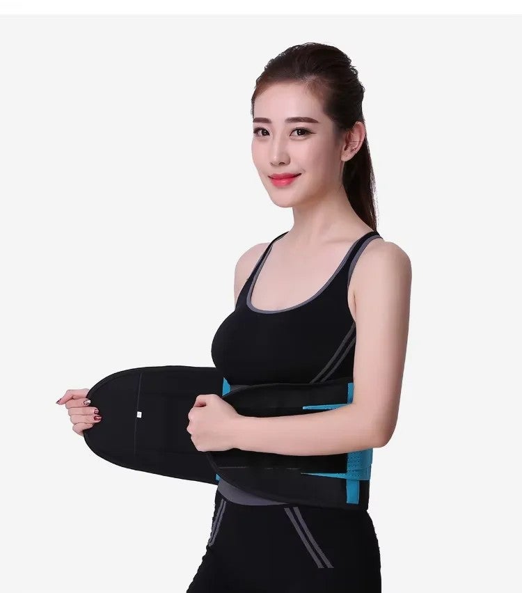 Bluejw Women Men Fitness Slimming Tummy Control Waist Trimmer - Sweet Sauna Effect Weight Loss Body Shaper Support Bands Belt - Image 4