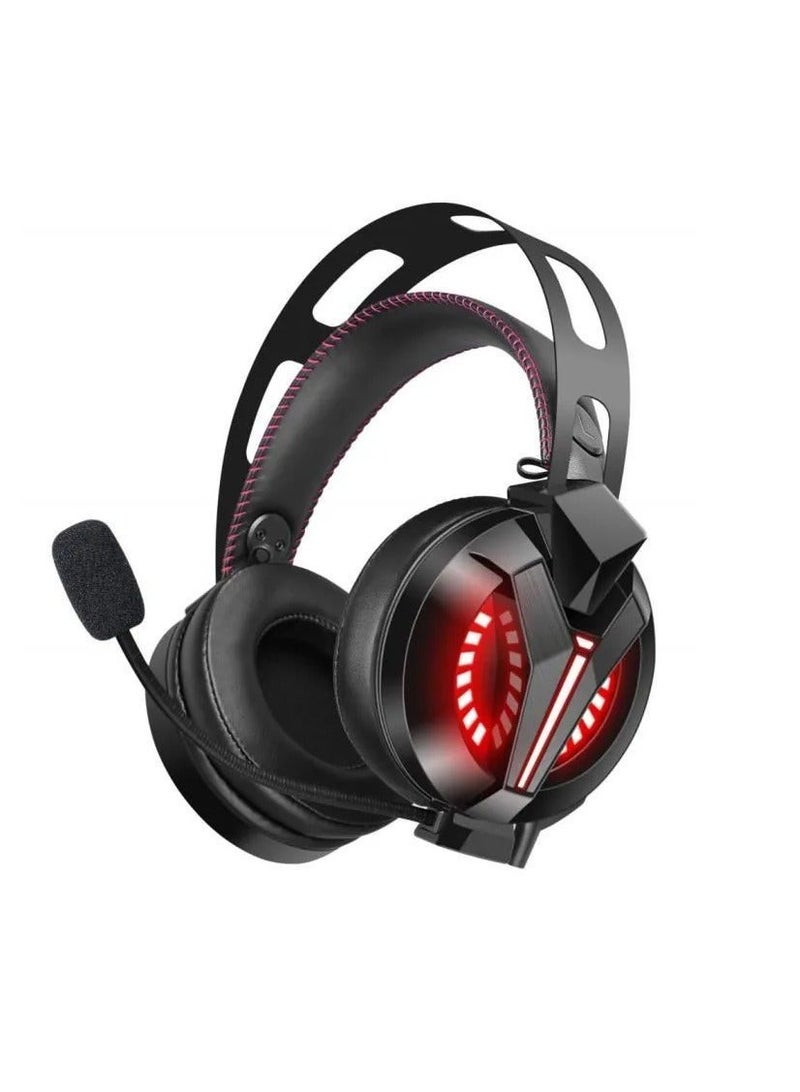 Combatwing M180 Pro Gaming Headset Over Ear Stereo Bass Gaming Headphone With Noise Isolation Microphone - Image 1