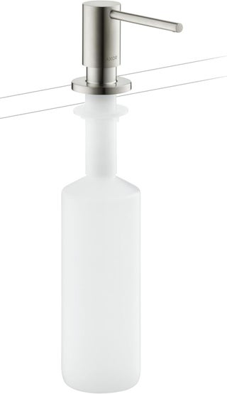 AXOR Bath and Kitchen Sink Soap Dispenser 3inch Modern Soap Dispenser in Stainless Steel Optic 42818801 - pzsku/ZF2A8813E5023C8F57D6FZ/45/1747234006/b26438fa-7524-474d-b221-9bf5d3c79e5e