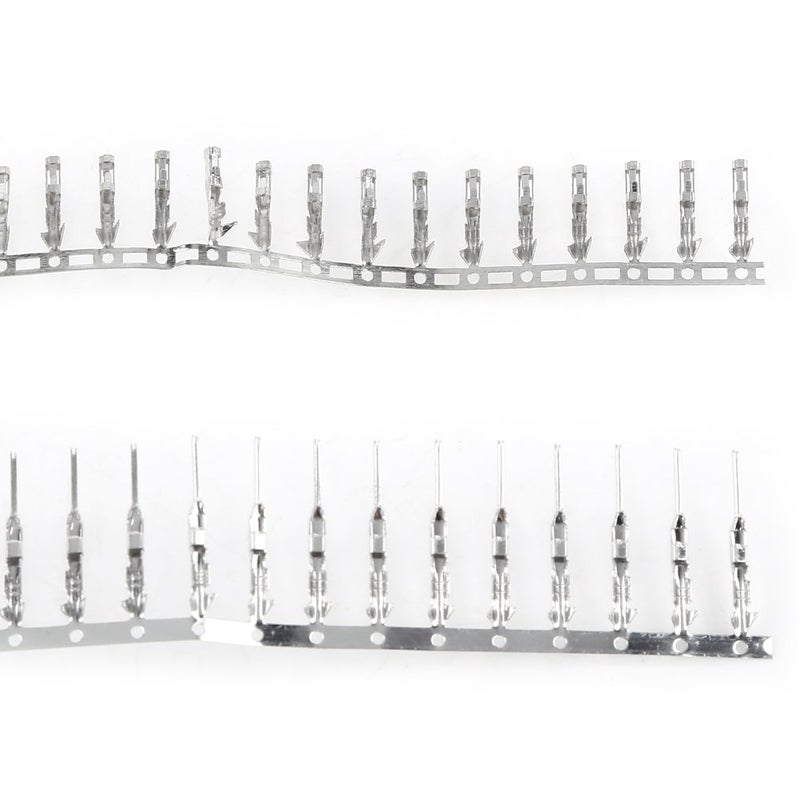 woobles Connector Kit, Dupont Connector, Female Connector Housing, Crimp Pins 4er, Header Stecker Jumper Header Connector Female Male Terminal Jumper Wire Crimp Pin 2.54mm (610 Pcs) - Image 5