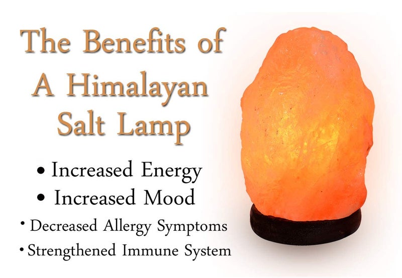 Crystu Natural Himalayan Rock Salt Lamp for Positive Energy, Vastu, Healing and Peace, Harmony, Purification, Best Wellness for Gifting Option - Image 2