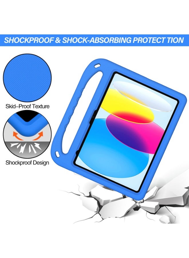 عام غطاء أطفال لآيباد الجيل الحادي عشر (A16) 11 إنش (2025) - 【صديق للأطفال】 غطاء إيفا متين خفيف الوزن مقاوم للصدمات مع مقبض حامل - Image 5