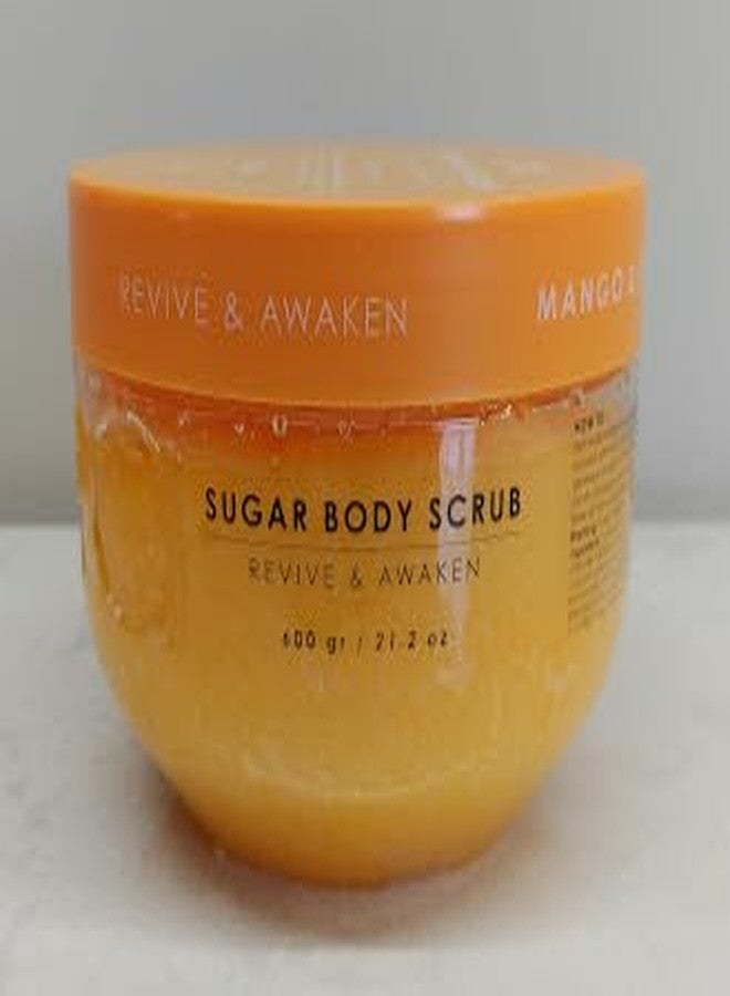 Ciroa, Sugar Body Scrub, MANGO & COCONUT, 21.2 oz, Revive & Awaken, Cruelty & Vegan Free (600gr) - Image 3