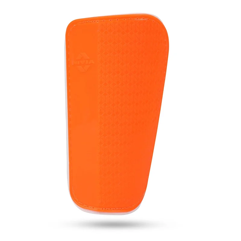 نيفيا Nivia Airstrike Shinguard - Durable Polypropylene Hard Shell for Football (Orange, XS)