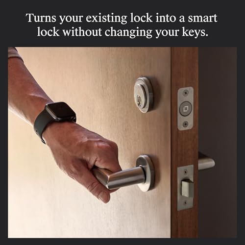 Level Bolt (Wi-Fi) Smart Deadbolt - Make Your Lock Smart & Keep Existing Hardware and Keys - Lock/Unlock from Anywhere - Level App for iOS & Android - Works with Apple Home, Alexa & Google Home - Image 2