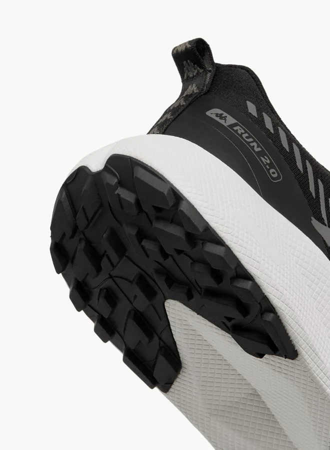 Kappa Men's Lace-Up Sports Shoes with Pull Tabs