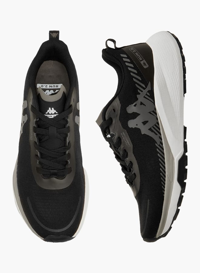 Kappa Men's Lace-Up Sports Shoes with Pull Tabs  - Image 1