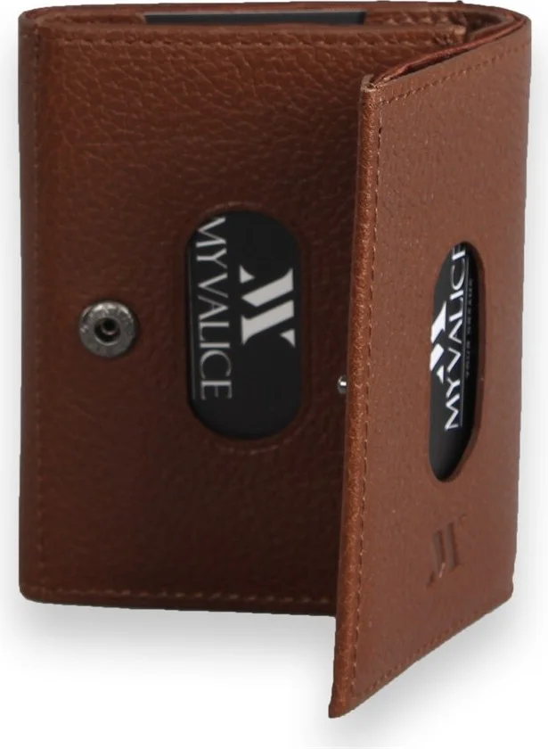 My Valice Unisex Genuine Leather Wallet and Card Holder 1819