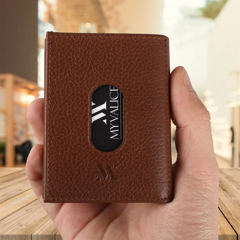 My Valice Unisex Genuine Leather Wallet and Card Holder 1819