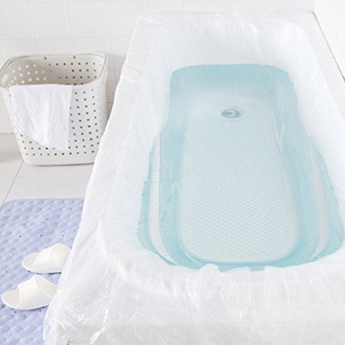 WANPOOL Disposable Individual Bathtub Bag Film for Traveling/Hotel/Household/Salon (86x47 Inch) 8 Pieces - Image 4