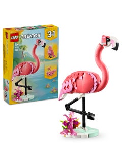 LEGO LEGO Creator 3in1 Wild Animals: Pink Flamingo Figure 31170 Building Set (288 Pieces)  - Image 1