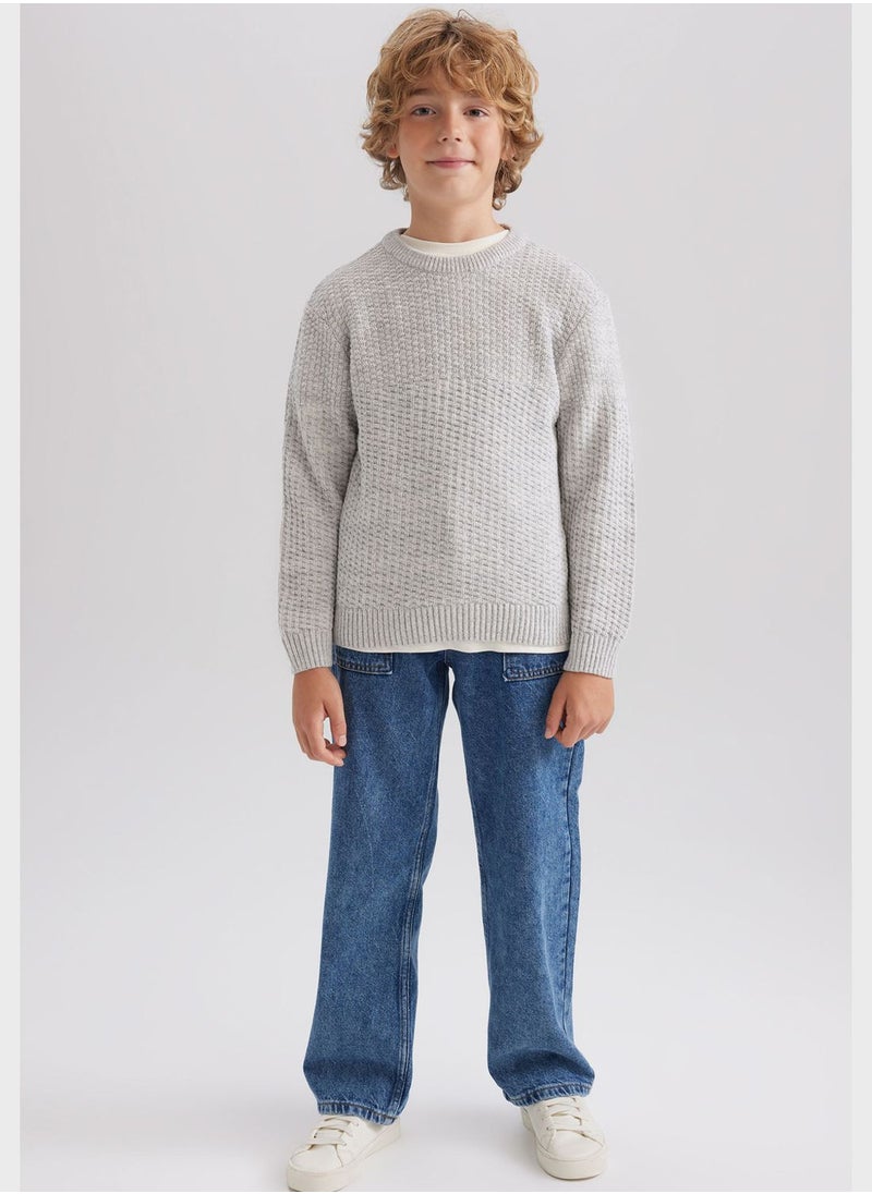 DeFacto - Kids Essential Sweatshirt - Image 1