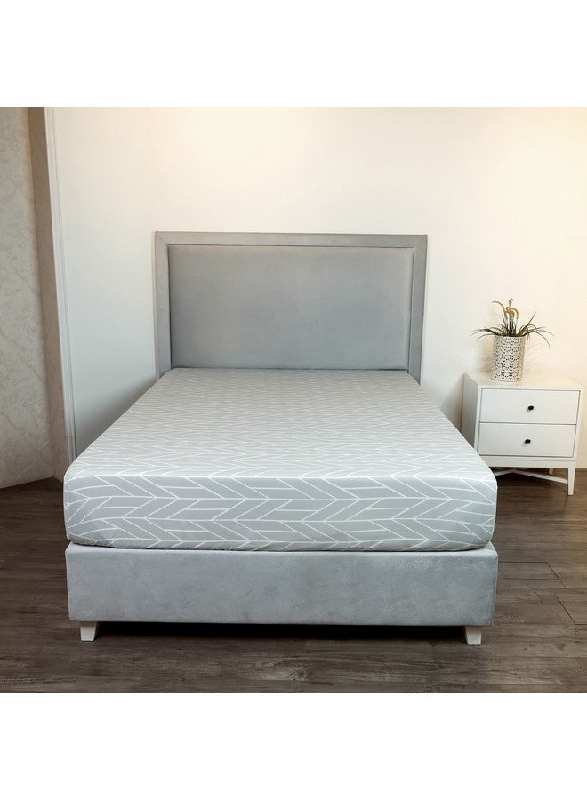 Home Box Malta Centrum Printed Cotton King Flat Sheet 260 x 240 cm - Image 2