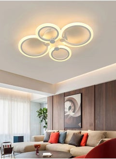 Comely Modern LED Ceiling Light, 4-Head Ceiling Light Fixture, Warm Light Ceiling Lamp  - Image 2