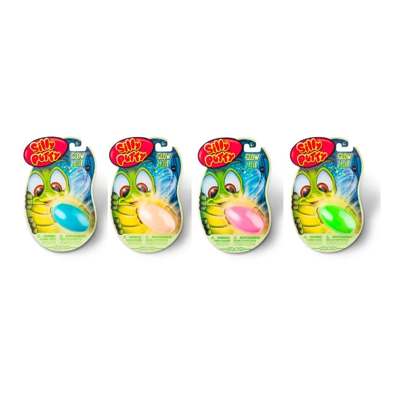 كرايولا Crayola - Silly Putty Glow assorted (1 Pc) | ideal for creative play and can provide hours of entertainment | Colour Variety: Available in a range of colors, with each color sold separately.
 | Suitable for children ages 4+ and up.
