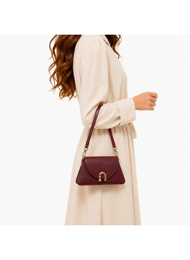 A small women's handbag with a luxurious geometric design – elegant and modern for everyday looks and evening events. - Image 1