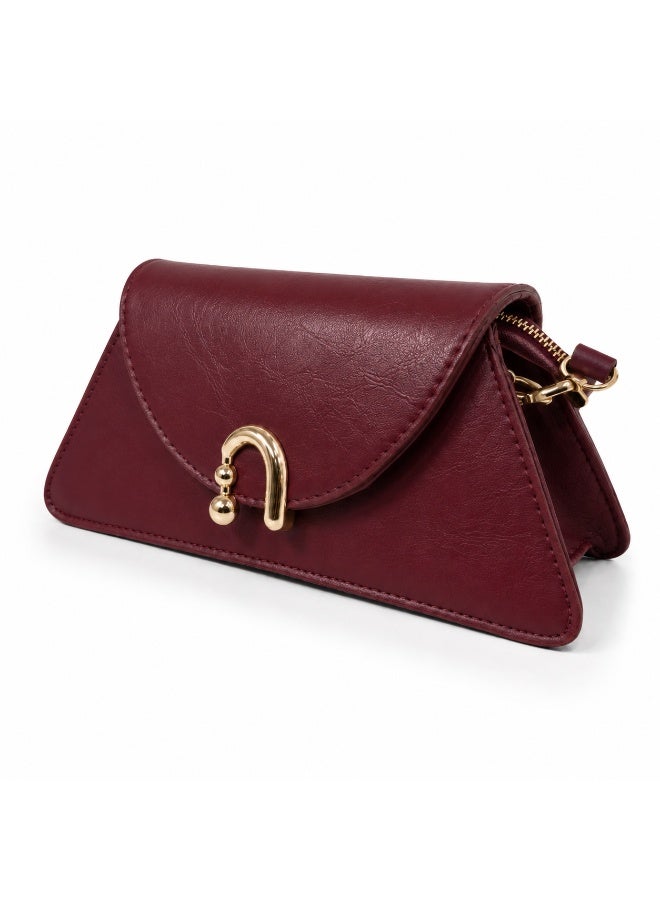 A small women's handbag with a luxurious geometric design – elegant and modern for everyday looks and evening events. - Image 3