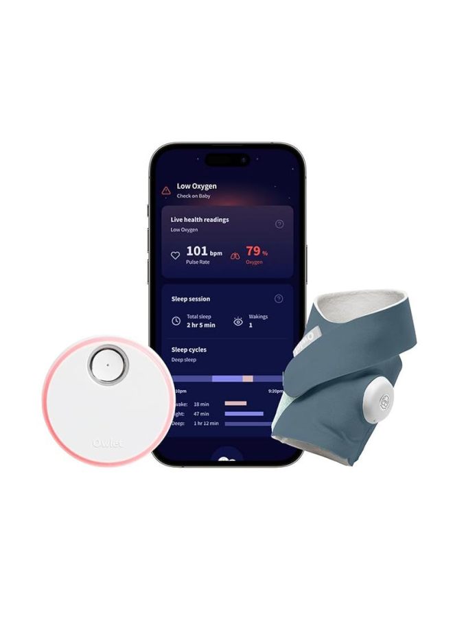 Foot Wrap Foot Smart Pulse Blood Oxygen Baby Monitor
