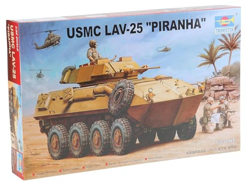 Faller Trumpeter 1/35 USMC LAV-25 Piranha Light Armored Vehicle - Image 1