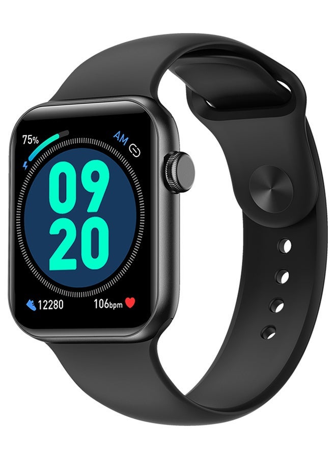 NIBEMINENT Heart Rate Monitoring Smartwatch Black - Image 1