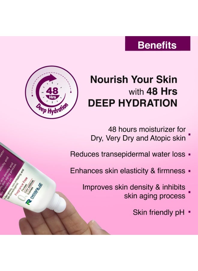 REGALIZ Hydronic Moisturizing Cream: Intense Hydration for Dry Skin,50 grms - Image 4