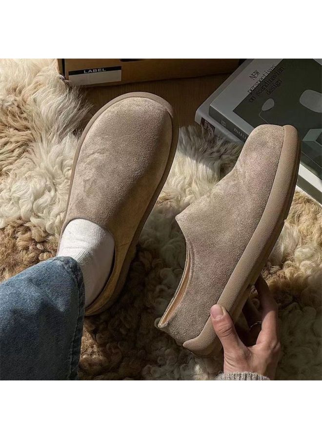 Spring/summer Birkenstock Men's Closed-toe Sandals Half-drag Lazy Man Retro Men's Soft Sole Comfortable Casual Shoes