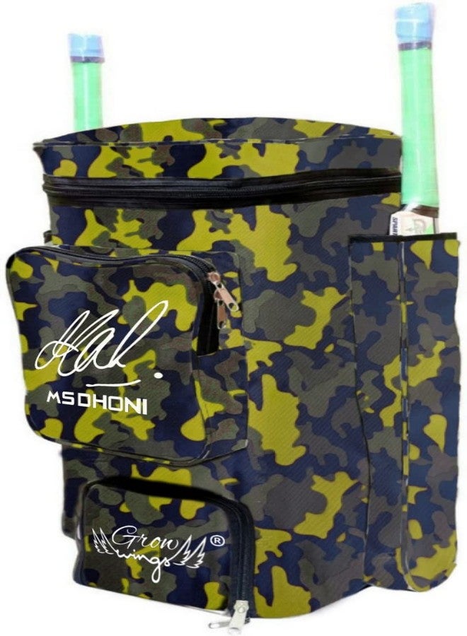 Grow wings Cricket Kit Duffel (Yellow) - Image 4