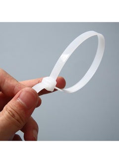Bluejw White Nylon Tape Cable Tie In Stock Insulated Cable Tie Self-locking Nylon Tie Tape Cable Tape  - Image 4