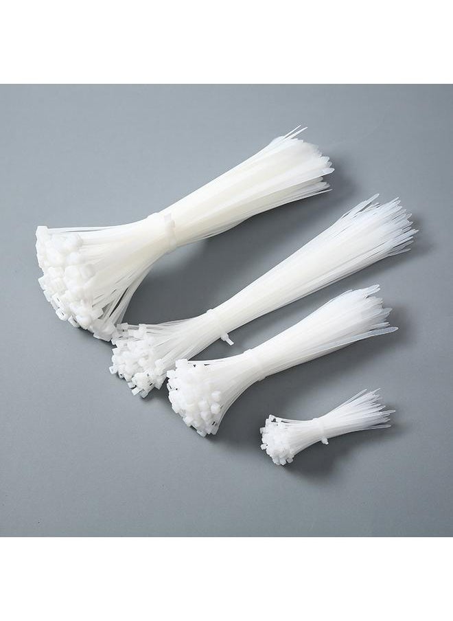 Bluejw White Nylon Tape Cable Tie In Stock Insulated Cable Tie Self-locking Nylon Tie Tape Cable Tape  - Image 1