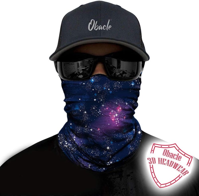 Obacle قناع وجه سلس باندانا للرجال والنساء لحماية من الغبار والشمس والرياح - Image 2